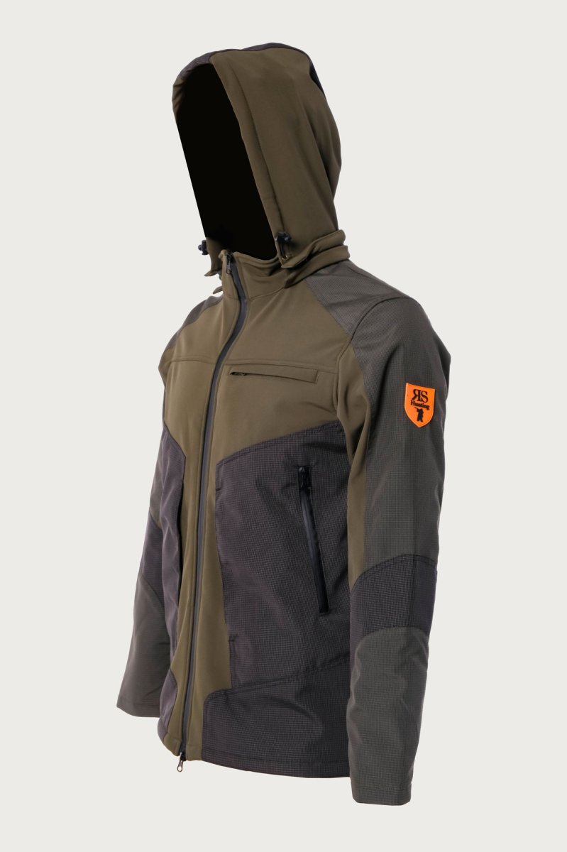 Giacca in softshell arancione alta visibilità RS Hunting LV153 - immagine 6