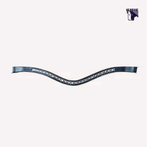 FRONTALINO SILVERLINE TACK - ROSA/AZZURRO