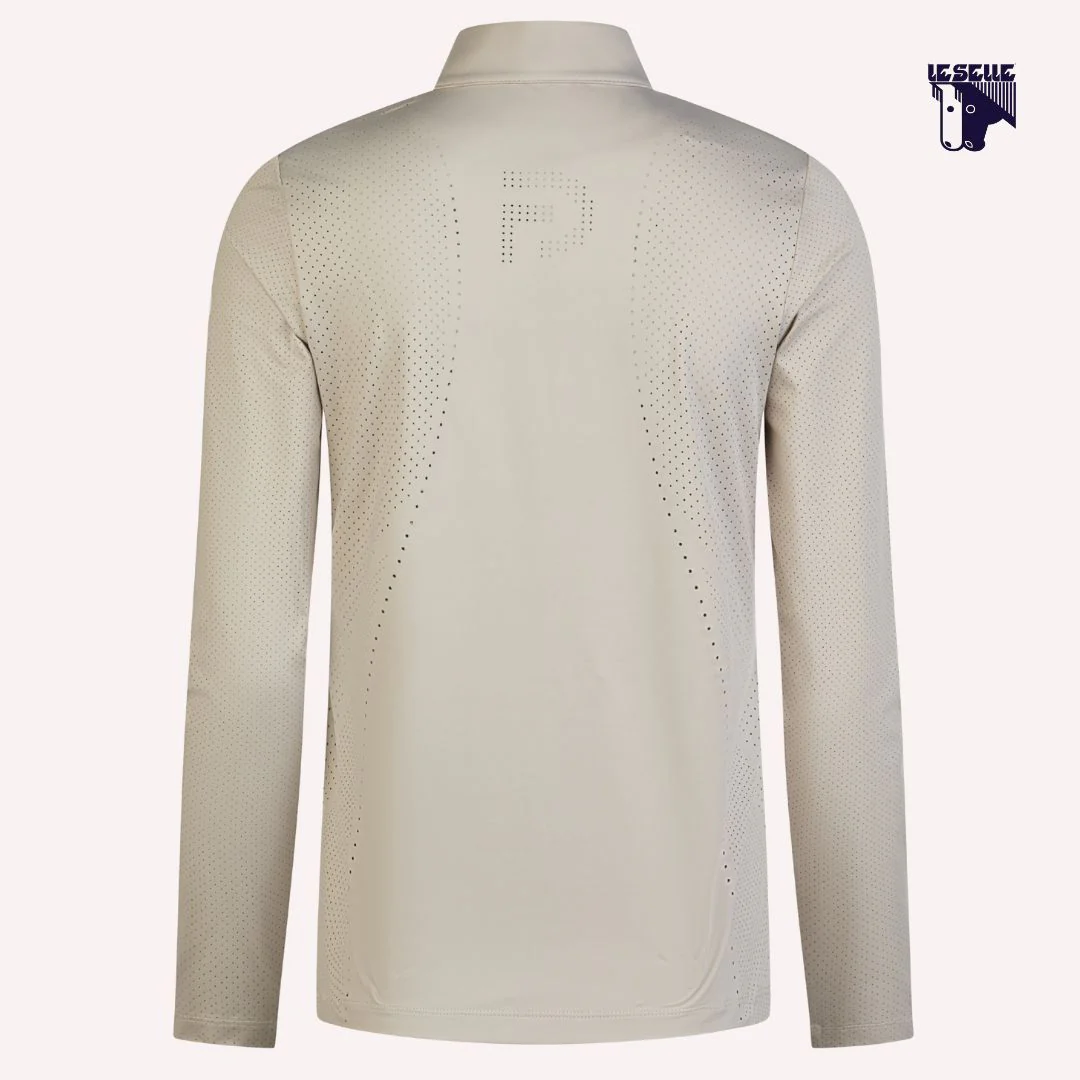 TRAINING TOP PIKEUR LASERCUT - BEIGE - immagine 3