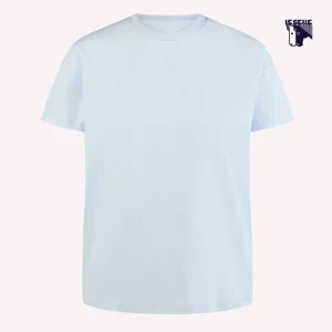T-SHIRT PIKEUR OVERSIZE - AZZURRO