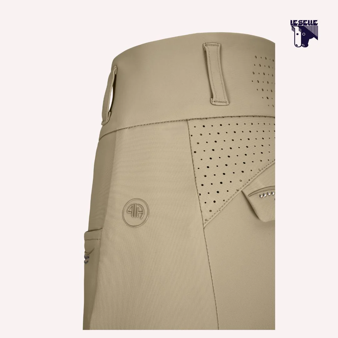 PANTALONE PIKEUR ELIN FULL GRIP - BEIGE - immagine 6