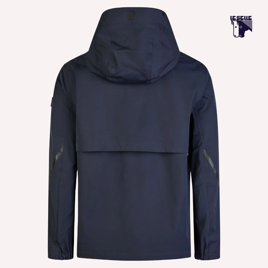 GIACCA IMPERMEABILE THE CORE PIKEUR - BLU NAVY - immagine 3