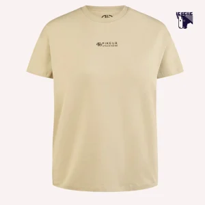 T-SHIRT PIKEUR OVERSIZE - BEIGE
