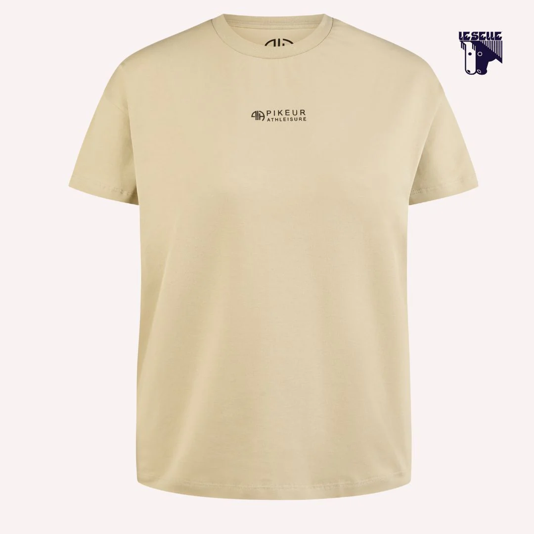 T-SHIRT PIKEUR OVERSIZE - BEIGE - immagine 2