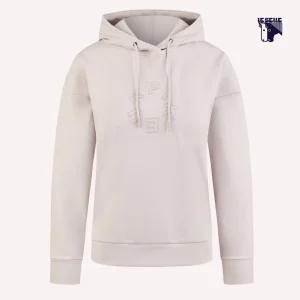 FELPA PIKEUR  HOODY- GESSO