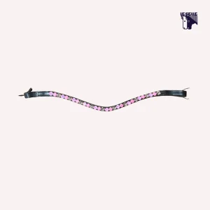 FRONTALINO SILVERLINE TACK - ROSA BUBBLE