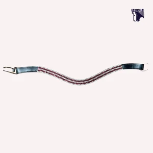 FRONTALINO SILVERLINE TACK - ROSSO/BIANCO