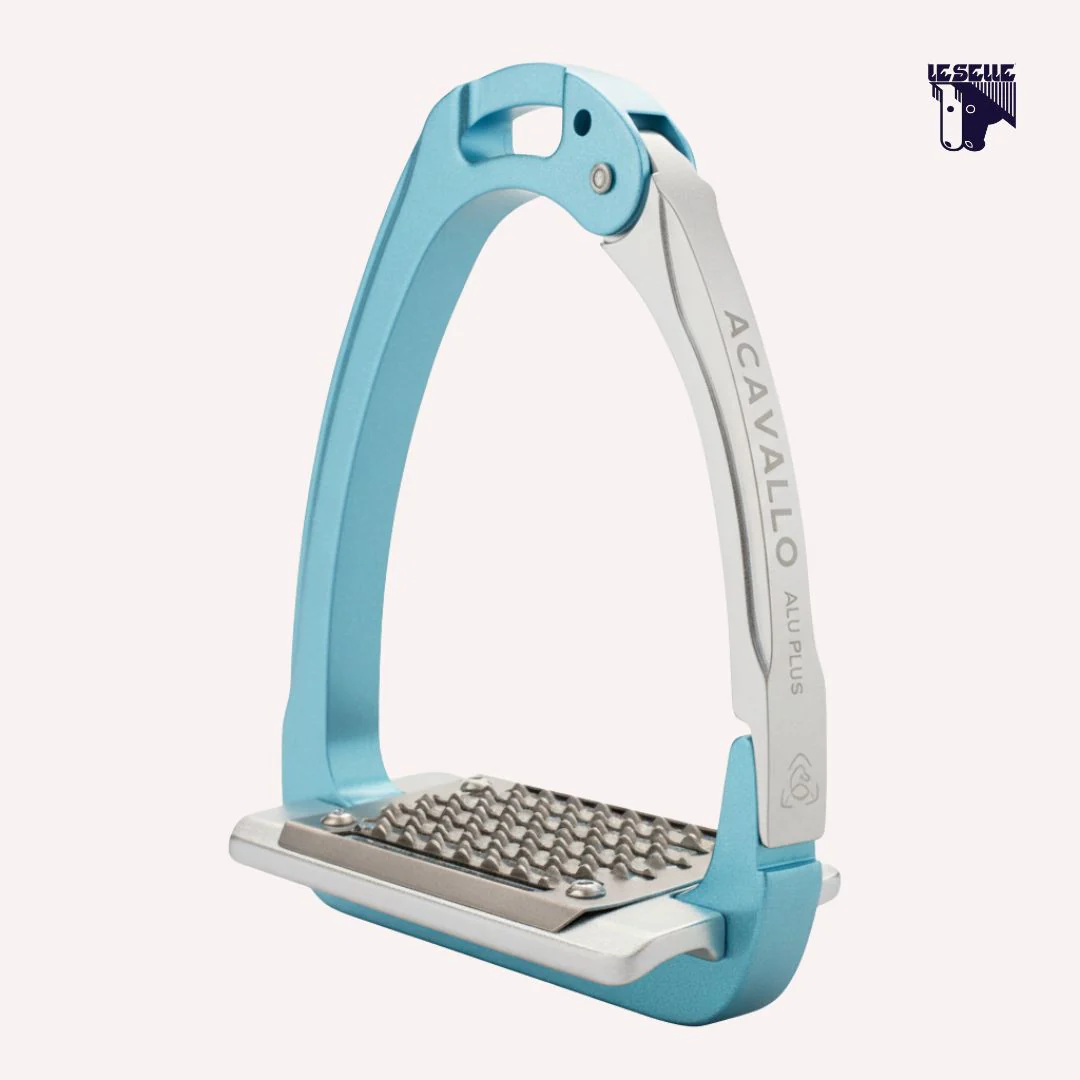 STAFFE ACAVALLO ALUPLUS 2.0 - AZZURRO - immagine 2