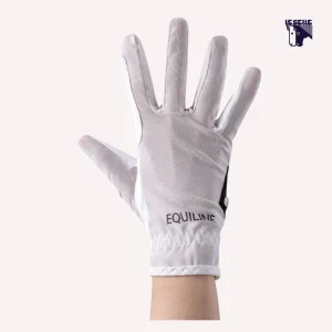 GUANTI ESTIVI UNISEX EQUILINE - BIANCO