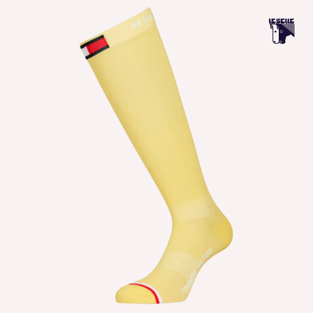 CALZINI DA EQUITAZIONE TOMMY HILFIGHER - GIALLO - immagine 2