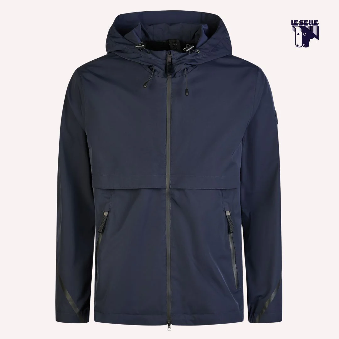 GIACCA IMPERMEABILE THE CORE PIKEUR - BLU NAVY - immagine 2