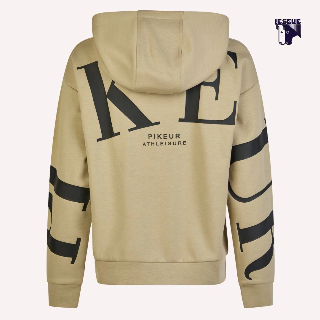 FELPA PIKEUR HOODY - BEIGE - immagine 3