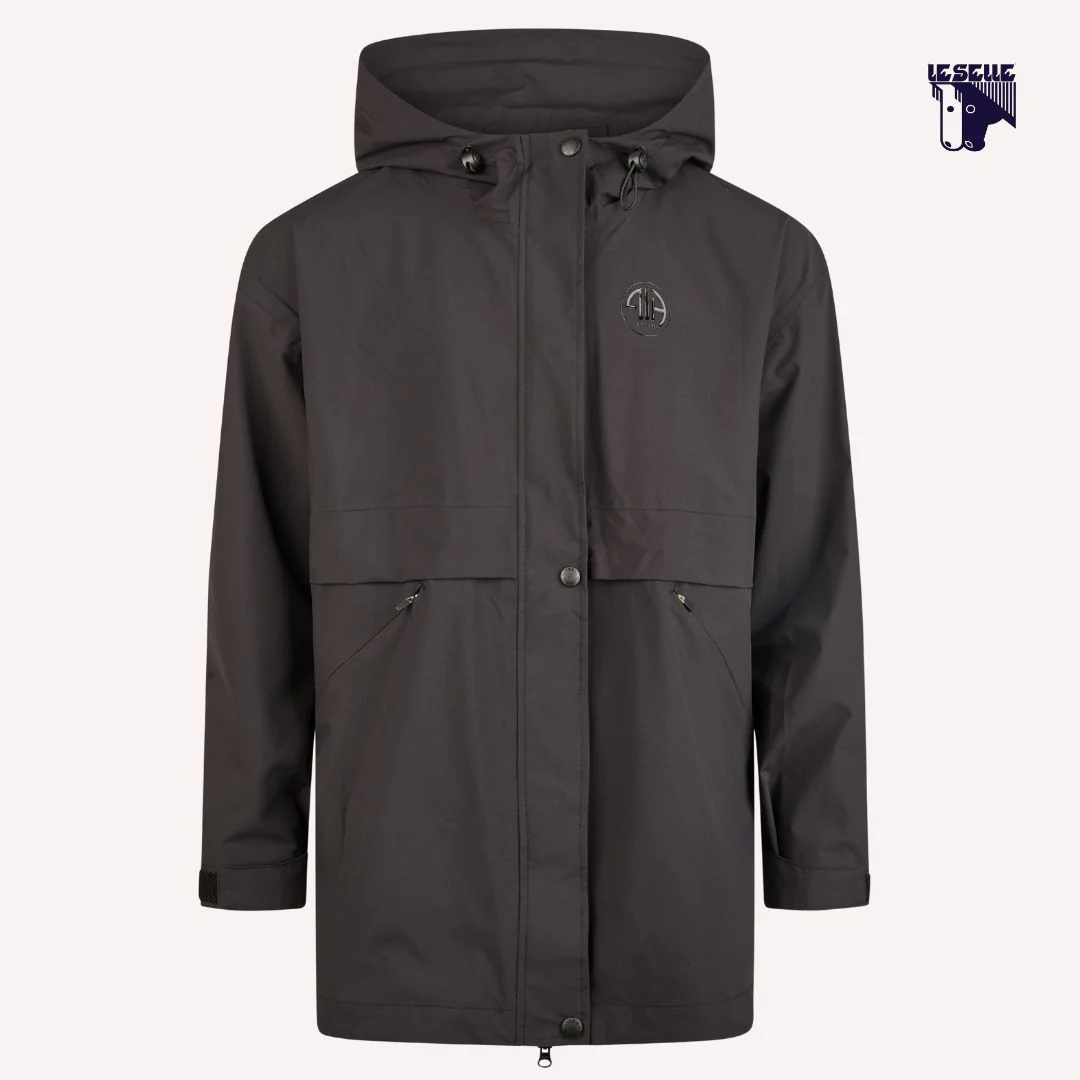 PIKEUR PONCHO RAIN ZIP - NERO - immagine 2