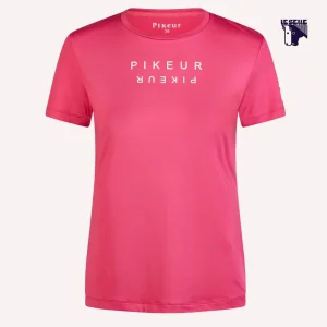 T-SHIRT PIKEUR FUNCTION - FUXIA