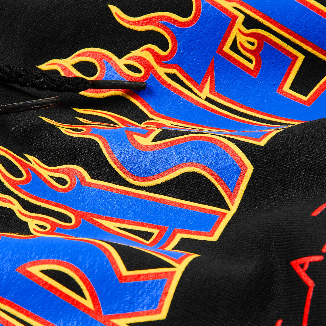 Felpa THRASHER Flame logo - immagine 3