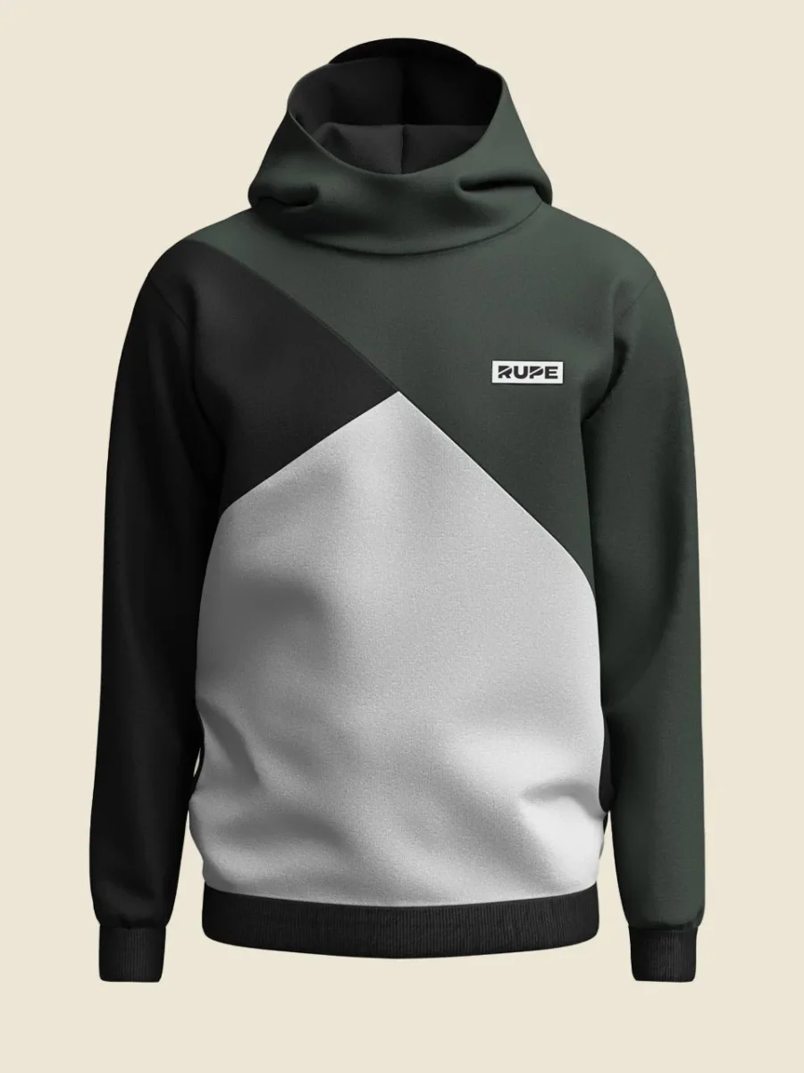 Felpa tre colori con Cappuccio - Unisex - Tuareg - immagine 2