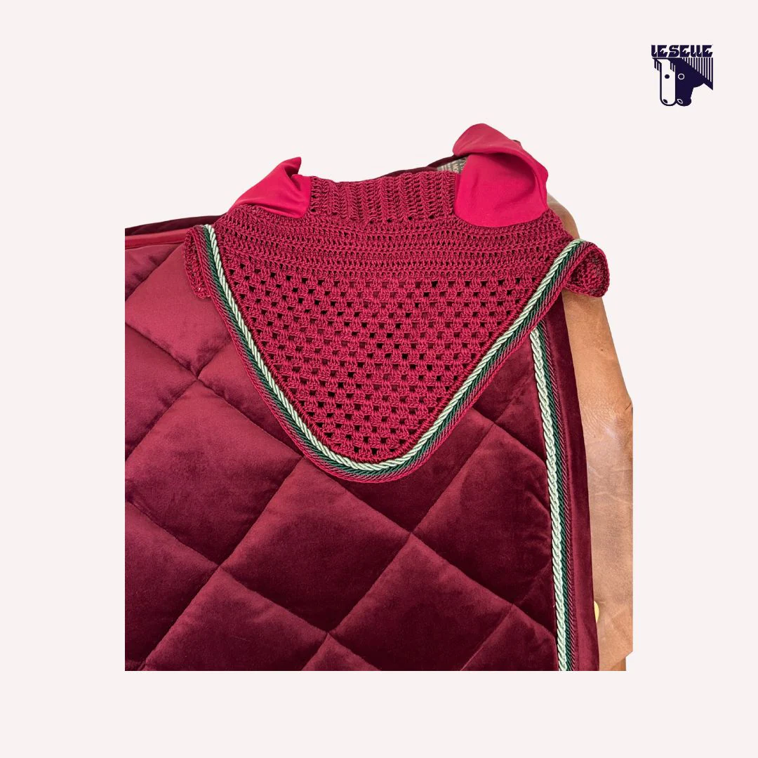 COMPLETO MARTA MORGAN VELLUTO - BORDEAUX - immagine 4