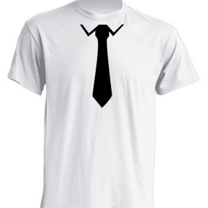 T-Shirt divertente unisex “Cravatta”