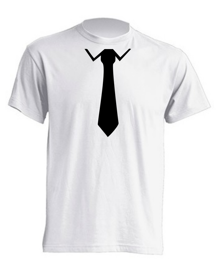 T-Shirt divertente unisex “Cravatta”