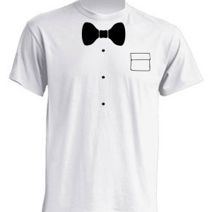 T-Shirt divertente unisex “Cravattino”