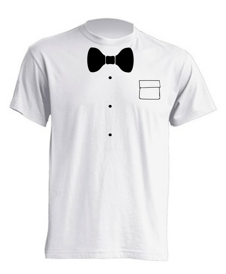 T-Shirt divertente unisex “Cravattino”