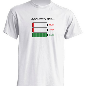 T-Shirt simpatica uomo/unisex “Energy”