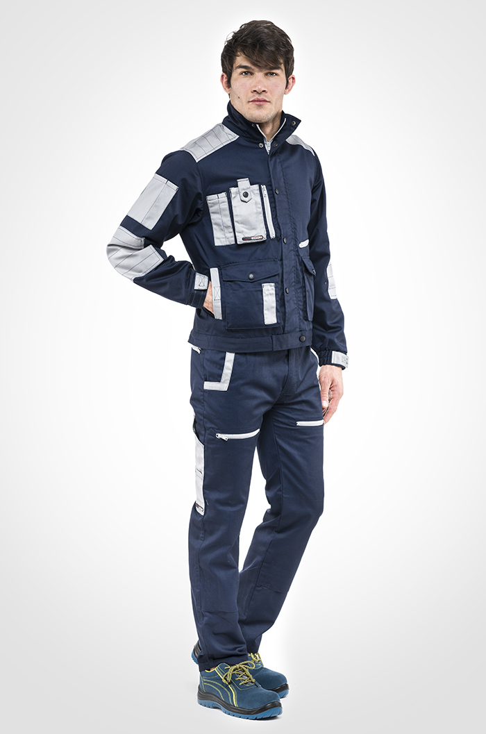 PANT.ARIA SJ INVERN. BLU/GRIG NEW - immagine 2