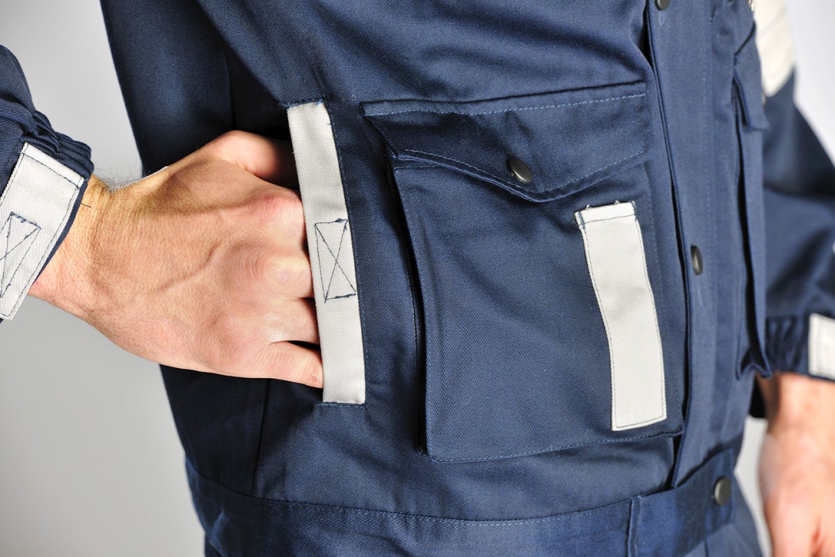 GIUBBETTO ARIA SJ BLU/GRIGIO NEW - immagine 5