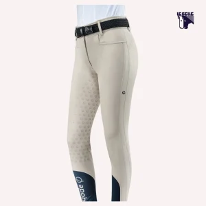 PANTALONI EQODE A VITA ALTA DARCEY - BEIGE