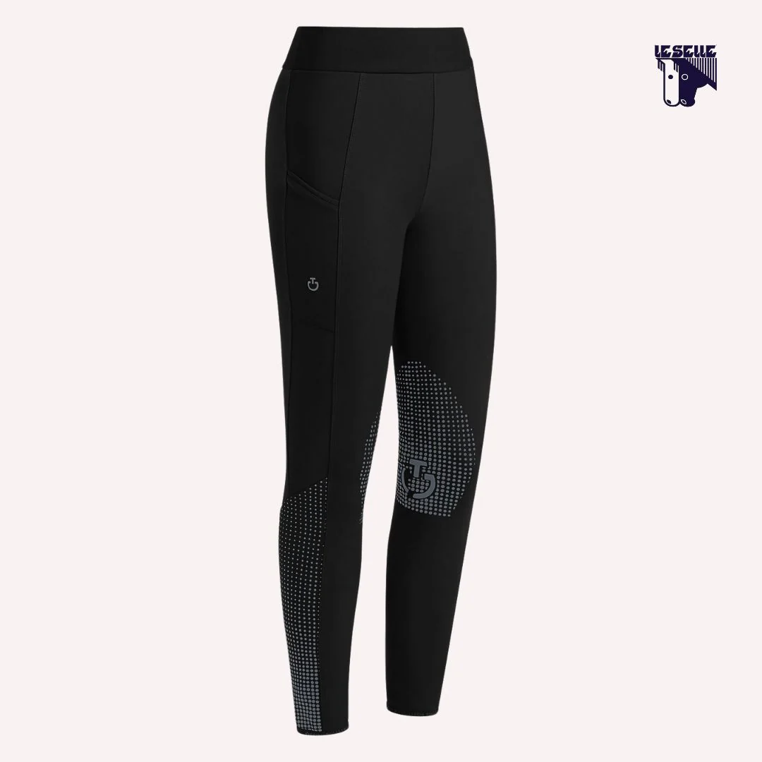 LEGGINGS CAVALLERIA TOSCANA POP ART - NERO - immagine 2