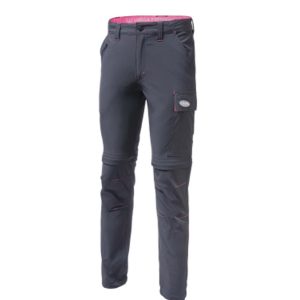 Pantalone donna grigio / fucsia estivo