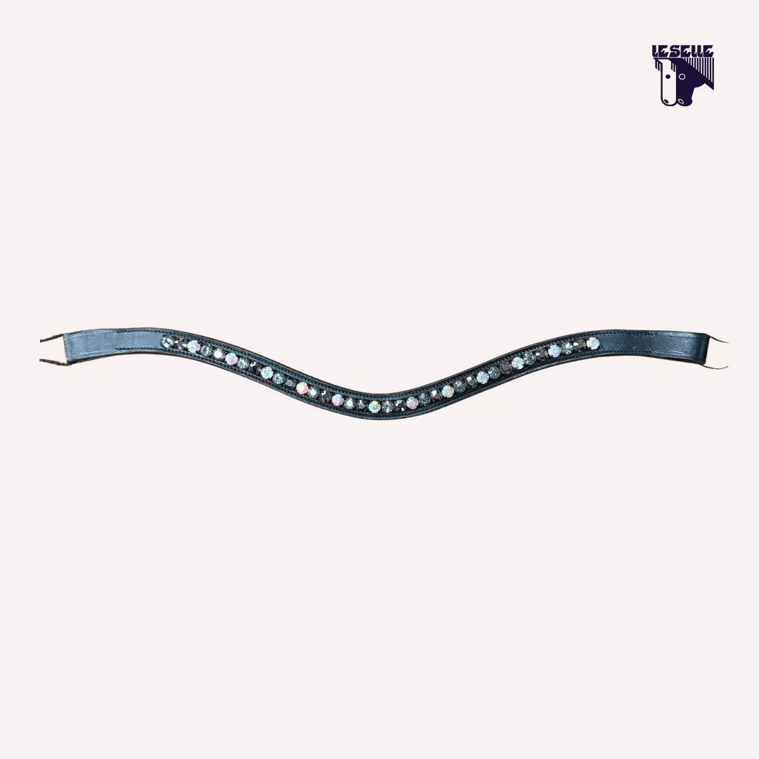 FRONTALINO SILVERLINE TACK - GRIGIO/AURORA