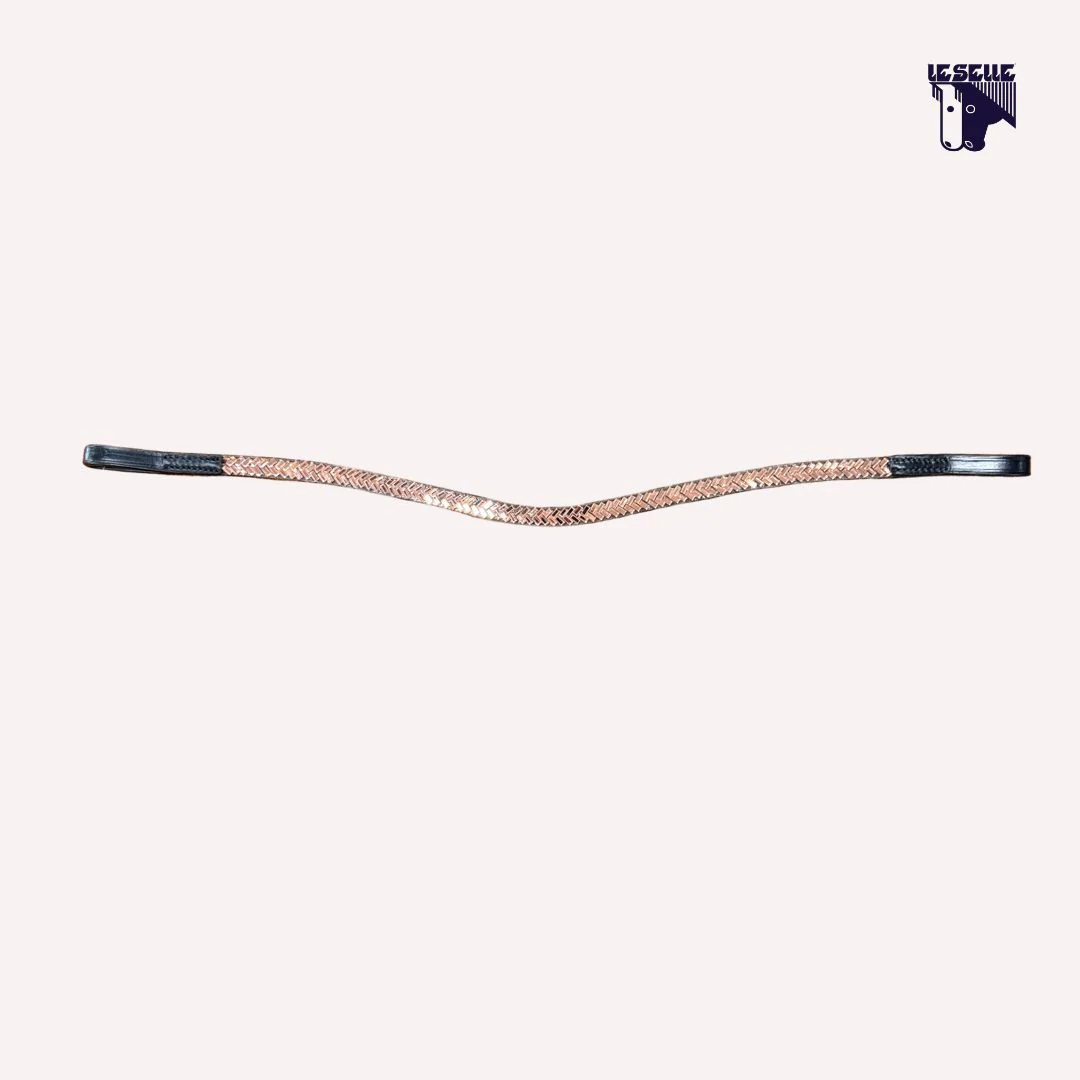 FRONTALINO SILVERLINE TACK - ROSA - immagine 2