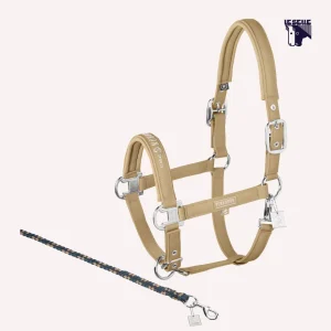 CAVEZZA E LUNGHINA ESKADRON SPARKLE DOUBLE PIN - BEIGE