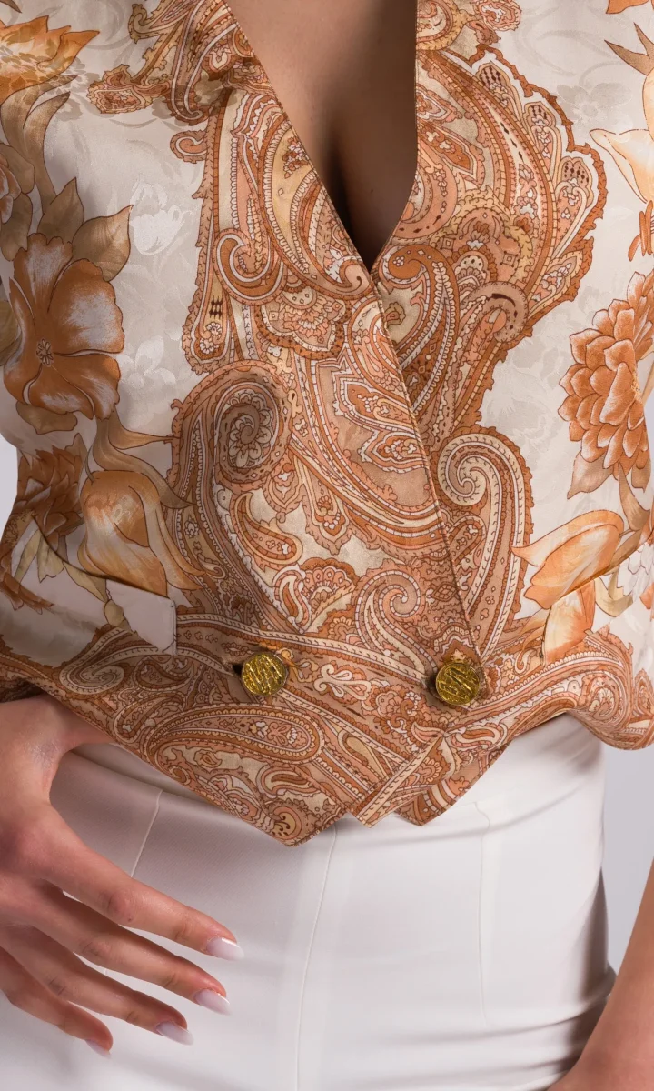 Pantalone sartoriale donna elegante a zampa bianco - immagine 4