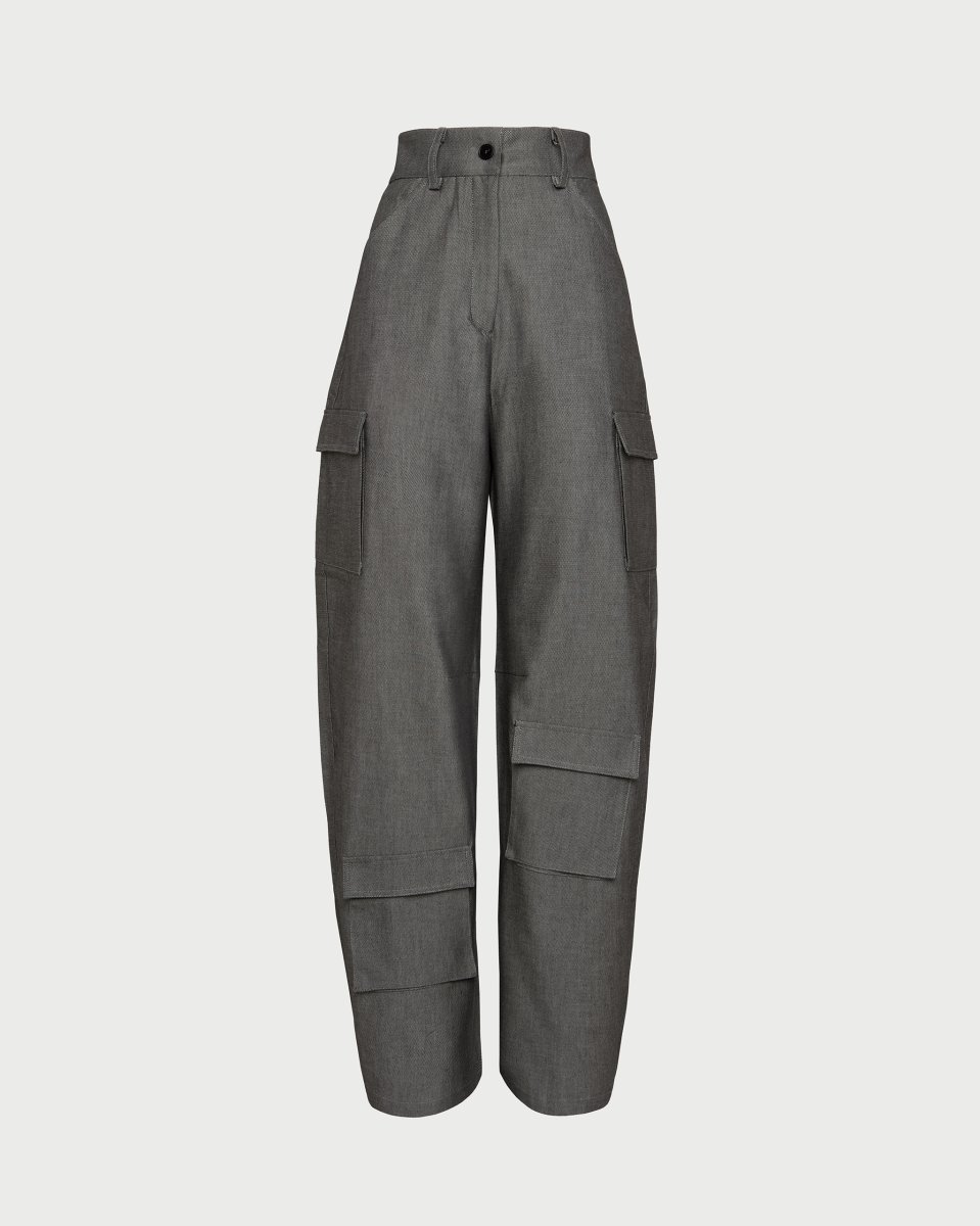 Pantaloni cargo Parigi in Cotone GOTS - immagine 2