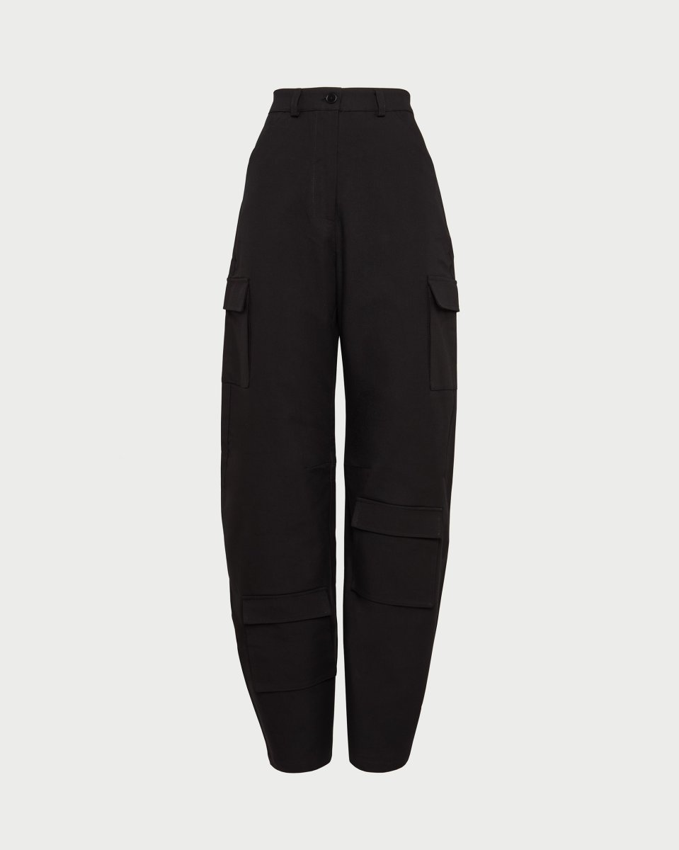 Pantaloni cargo Parigi in Cotone GOTS