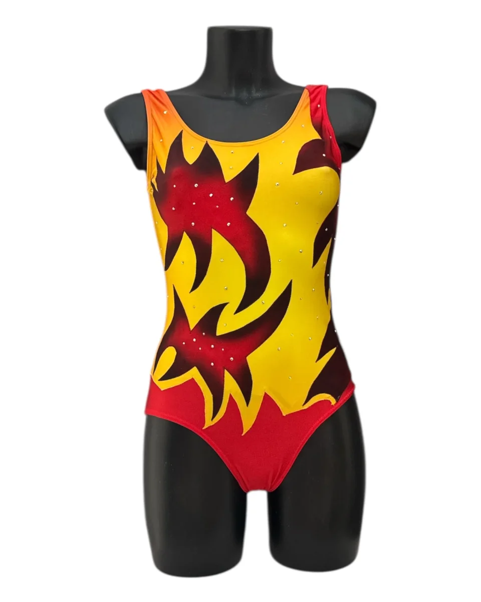 Costume Chloè rosso tg L - immagine 2