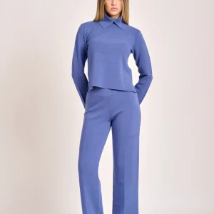 Pantalone Viscosa Lago