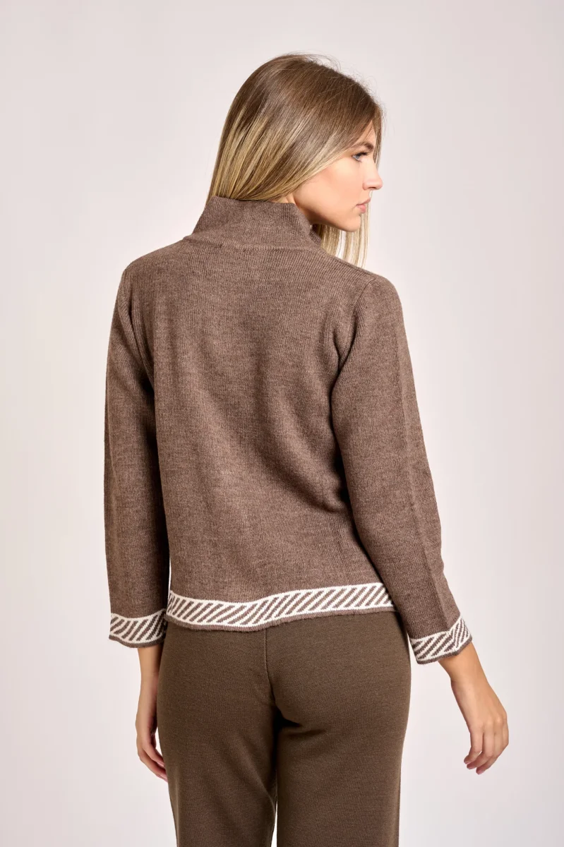 Giacca Bordo Moka - immagine 3