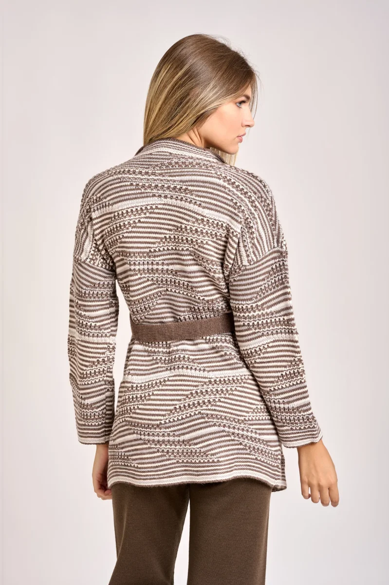 Cardigan con Cintura Moka - immagine 3