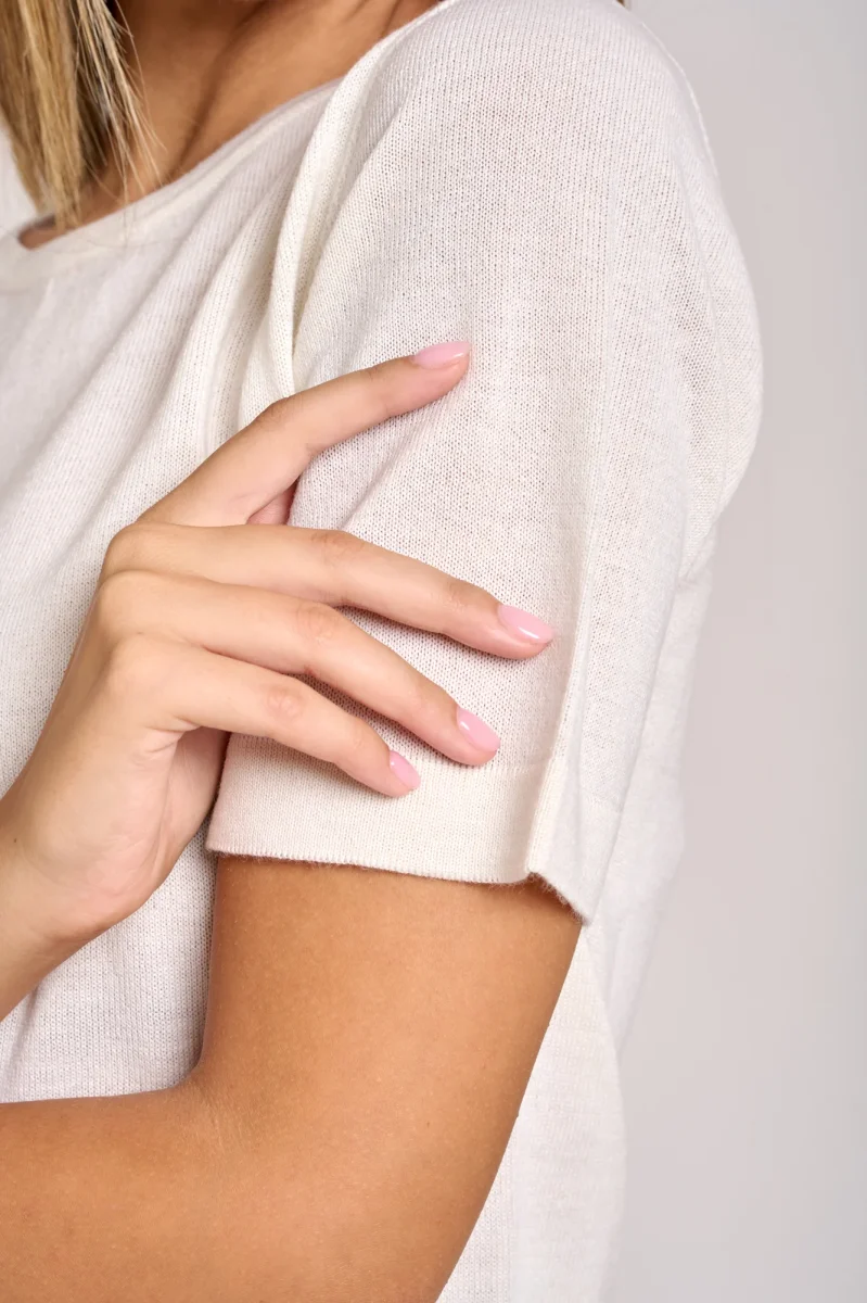 Maglia Girocollo Bianco - immagine 4