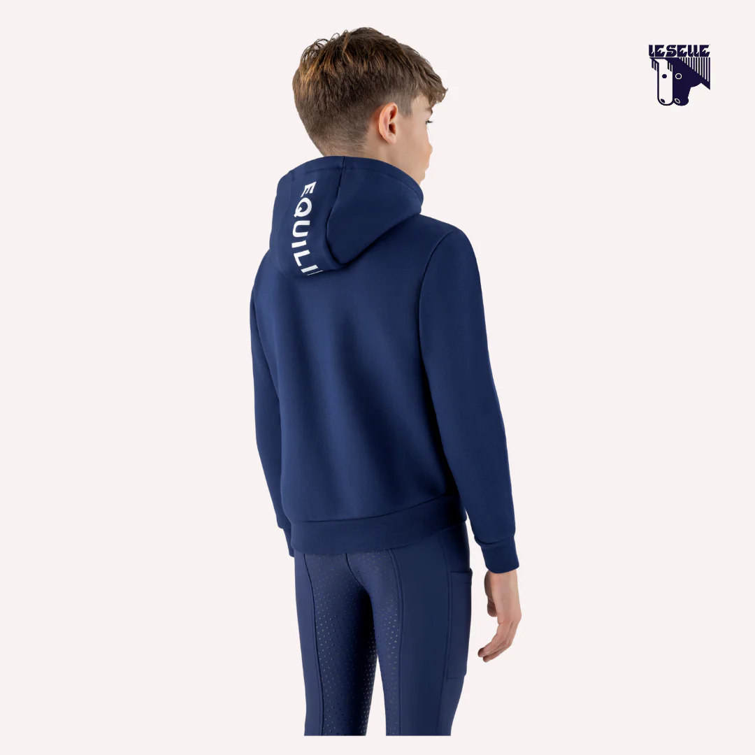 FELPA BIMBO EQUILINE CAPUC - NAVY PEONY - immagine 2