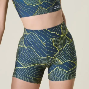 Top Sportivo da Donna Total Isoipse Montagne - Ottanio