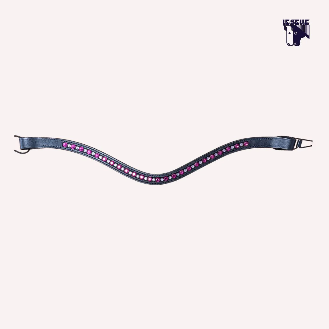 FRONTALINO SILVERLINE TACK - FUXIA