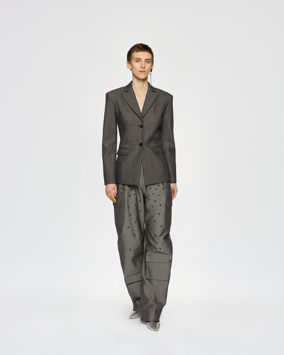 Giacca Roma in Lana e Cotone - immagine 3