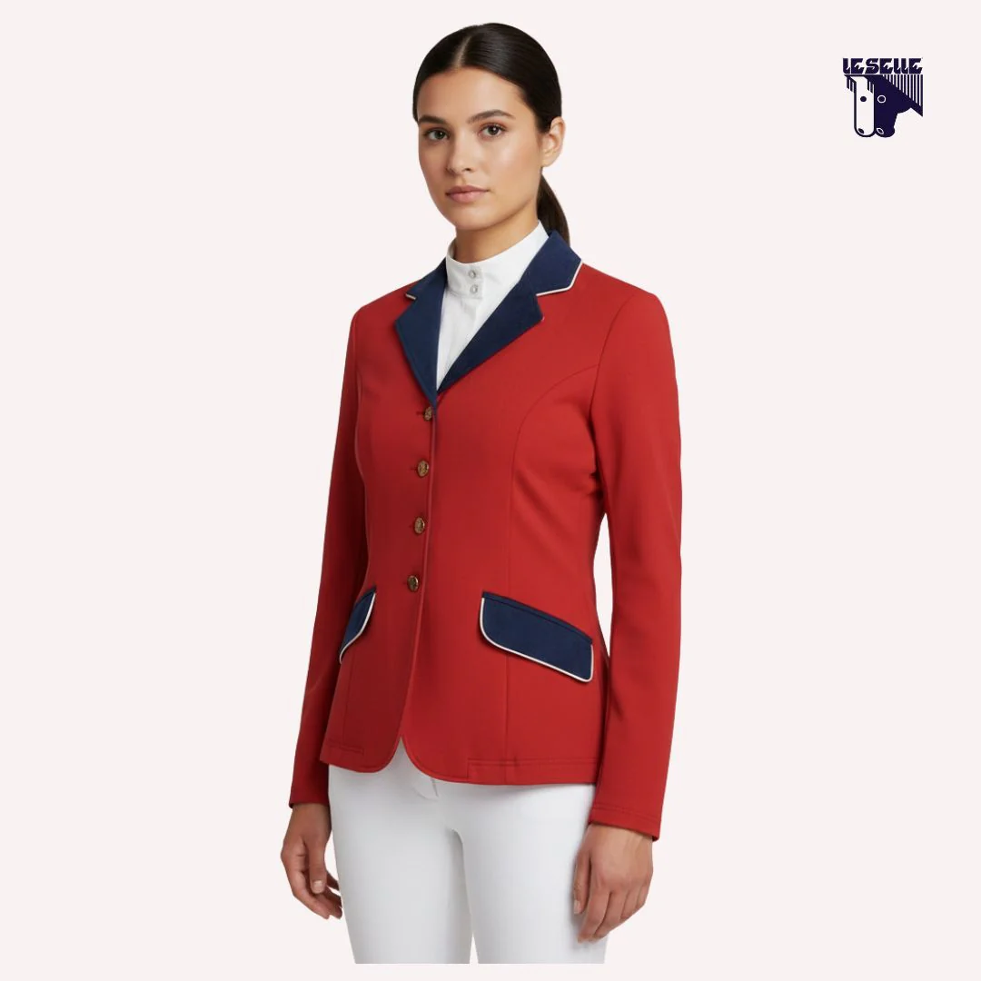 GIACCA DA CONCORSO SARM HIPPIQUE - ROSSA - immagine 2