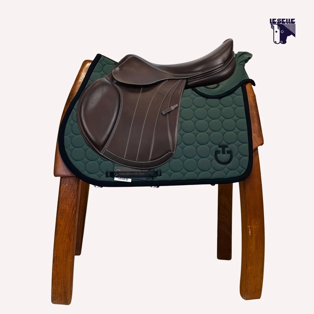 COMPLETO CAVALLERIA TOSCANA CIRCLE QUILTED - VERDE - immagine 3