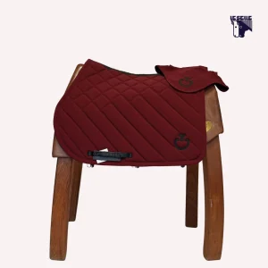 SET CT DIAMONDS & LINE QUILTED - BORDEAUX