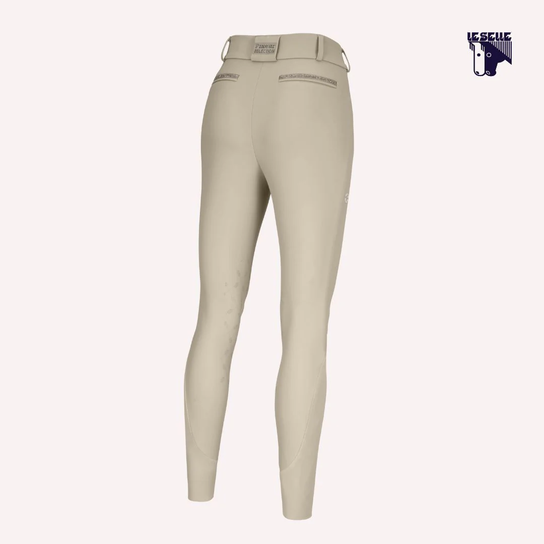 PANTALONE PIKEUR CEELINA FULL GRIP - BEIGE - immagine 3